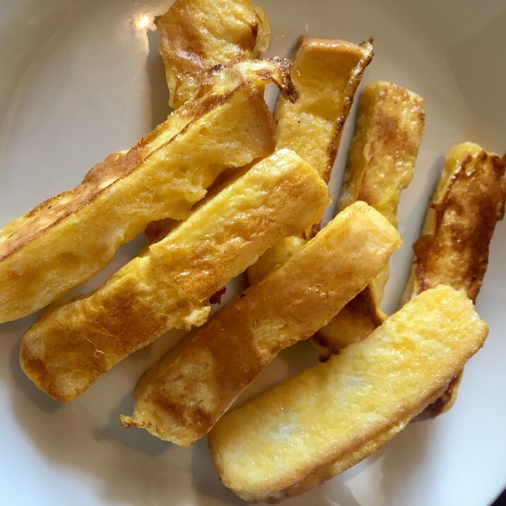 幼児も食べやすい!スティックフレンチトースト